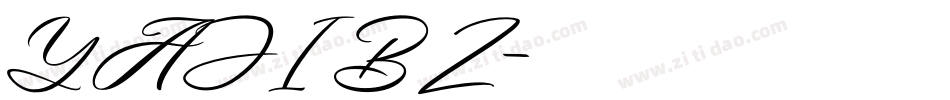 YAJI BZ字体转换